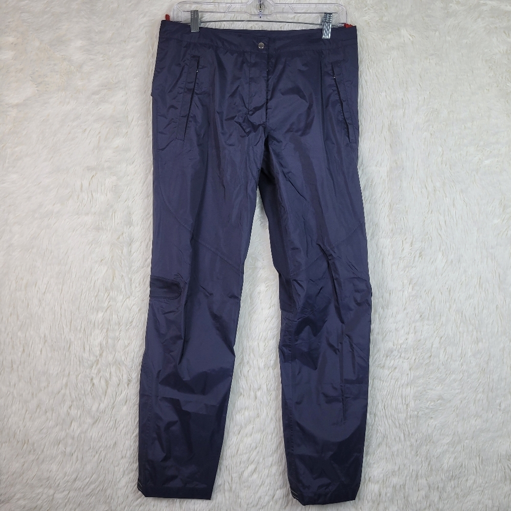 31x30 (EU 40) Prada Men Navy Blue Nylon Jogger Track Pants Made In Italy Y2K